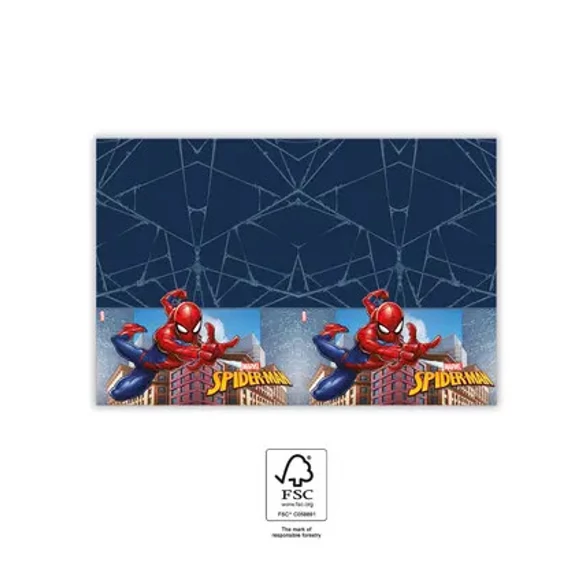Pókember Crime Fighter papír asztalterítő 120x180 cm FSC