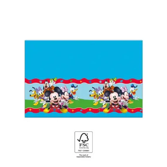 Disney Mickey Rock the House papír asztalterítő 120x180 cm FSC