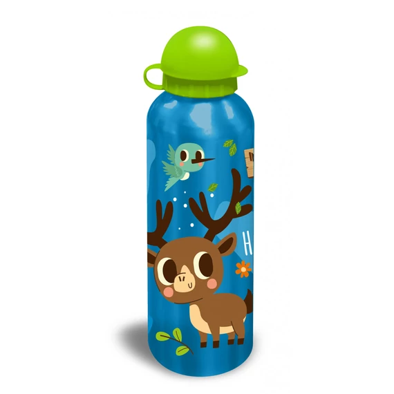 Into the Forest, Állatos alumínium kulacs ivókupakkal 500 ml