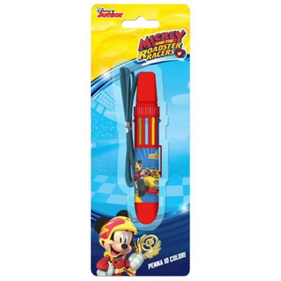 Disney Mickey Roadster 10 színű toll akasztóval