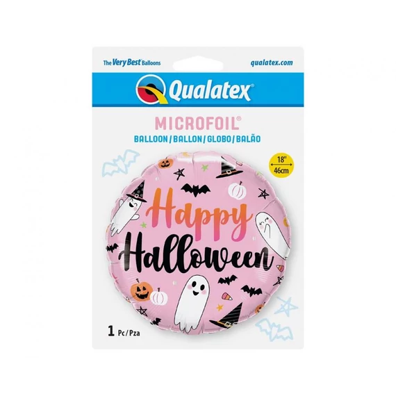 Happy Halloween Cute Ghost fólia lufi 46 cm