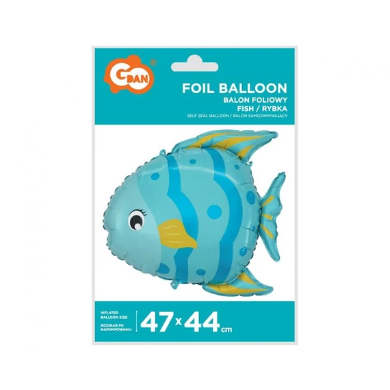 Hal Blue fólia lufi 47 cm