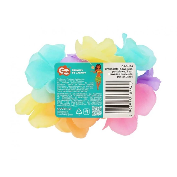 Hawaiian Pastel, Színes karkötő szett 2 db-os