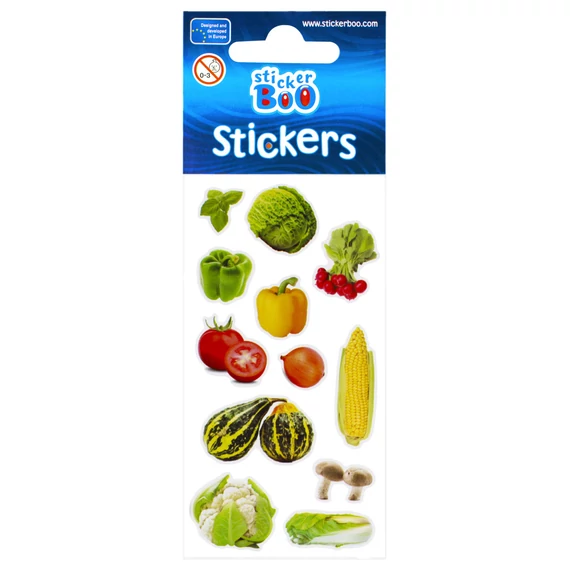 Zöldség Menta matrica szett