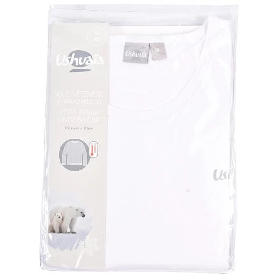 Ushuaia White, Fehér férfi thermo póló S-XXL