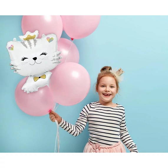 Cicás White fólia lufi 49 cm