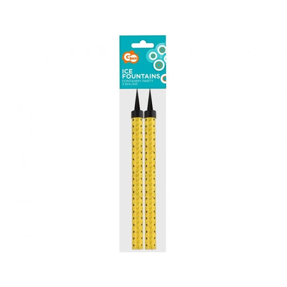 Arany Gold torta tűzijáték 18 cm 2 db-os