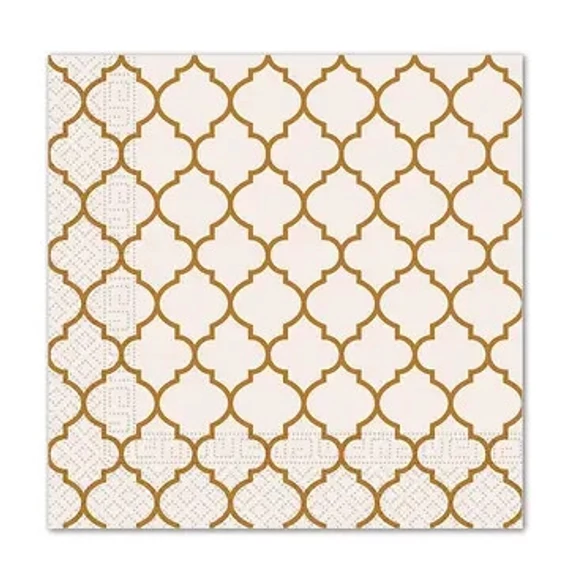Barna Brown Tiles szalvéta 20 db-os 33x33 cm FSC