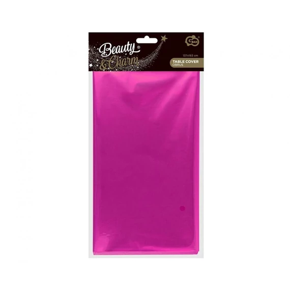 Magenta Metallic fólia asztalterítő 137x183 cm