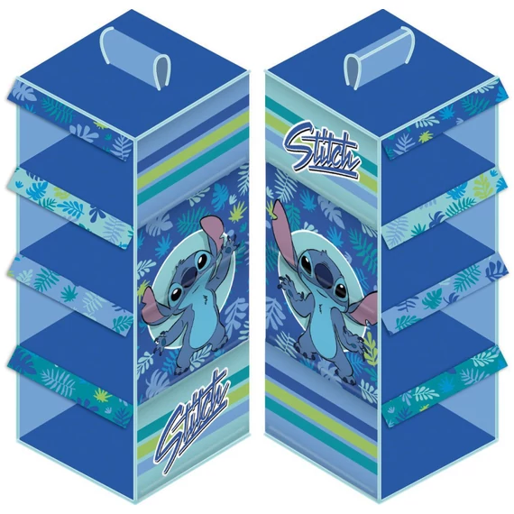 Disney Lilo és Stitch, A csillagkutya Leaf függő szekrényrendező 4 részes