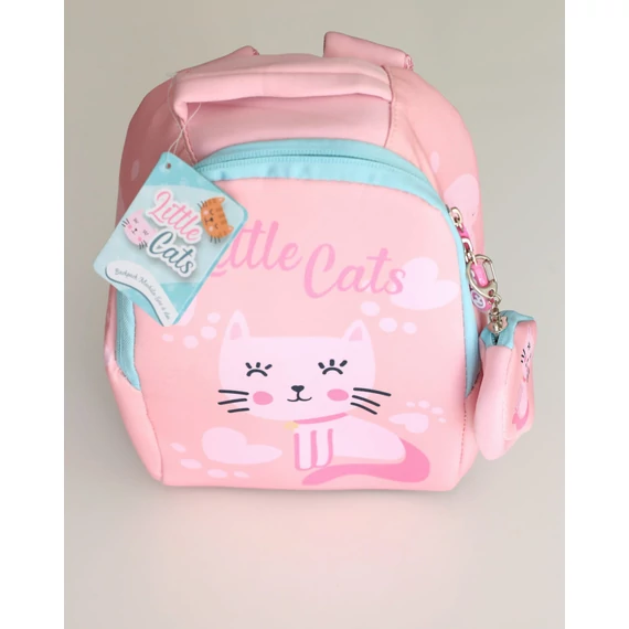 Cicás Little Cats hátizsák, táska + pénztárca 25 cm