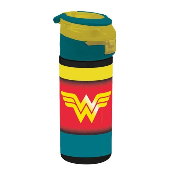 Wonder Woman műanyag szívószálas kulacs 532 ml