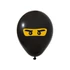 Nindzsa Mask léggömb, lufi 5 db-os 12 inch (30 cm)