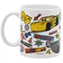 Disney Verdák Stickers porcelán bögre 325 ml Díszdobozban