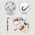 Disney Mickey gyerek átlátszó esernyő Ø71 cm
