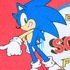 Sonic a sündisznó Gotta Go kéztörlő, arctörlő, törölköző 40x30 cm