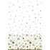 Karácsony Gold Stars papír asztalterítő 120x180 cm