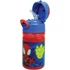Pókember Spidey Dino Webs műanyag szívószálas kulacs akasztóval 350 ml