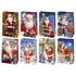 Karácsony Santa Claus papír ajándéktasak, ajándékzacskó 10x16x6 cm