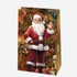 Karácsony Santa Claus papír ajándéktasak, ajándékzacskó 10x16x6 cm