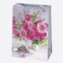 Virág Bouquet papír ajándéktasak, ajándékzacskó 23x32x11 cm