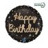 Happy Birthday Sparkling fólia lufi 46 cm