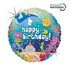 Happy Birthday Ocean Holo fólia lufi 46 cm