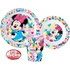 Disney Minnie Feel Good étkészlet, micro műanyag szett, pohárral 260 ml