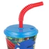 Sonic a sündisznó Speedy szívószálas pohár, műanyag 430 ml