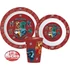 Harry Potter School Shields étkészlet, micro műanyag szett, pohárral 260 ml