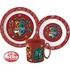 Harry Potter School Shields étkészlet, micro műanyag szett bögrével 350 ml