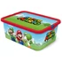 Super Mario Mushroom Kingdom műanyag tároló doboz 13 L