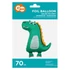 Dinoszaurusz Green fólia lufi 70 cm