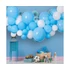 Kék Baby Blue léggömb, lufi girland szett 65 db-os