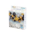 Színes Silver-Gold-Black léggömb, lufi girland szett 65 db-os
