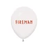 Tűzoltó Fireman léggömb, lufi 5 db-os 12 inch (30 cm)