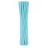 Kék Light Blue Chevron papír szívószál 12 db-os