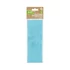 Kék Light Blue Chevron papír szívószál 12 db-os