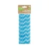 Kék Blue Polka Dots papír szívószál 24 db-os