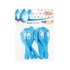 Első születésnap Blue függő léggömb, lufi 5 db-os 12 inch (30 cm)
