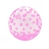 Pink Dots Aqua gömb fólia lufi 46 cm