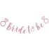 Bride To Be Pink papír felirat 3 m