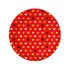 Szerelem XOXO Red papírtányér 6 db-os 18 cm