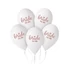 Bride To Be White léggömb, lufi 5 db-os 13 inch (33cm)