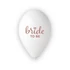 Bride To Be White léggömb, lufi 5 db-os 13 inch (33cm)
