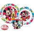 Disney Mickey Better Together étkészlet, micro műanyag szett bögrével 265 ml