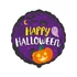 Happy Halloween Purple fólia lufi 48 cm