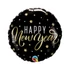 Happy New Year Stars fólia lufi 46 cm