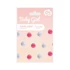 Baby Girl papír pom pom girland 250 cm