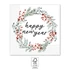 Happy New Year Wreath szalvéta 20 db-os 33x33 cm FSC